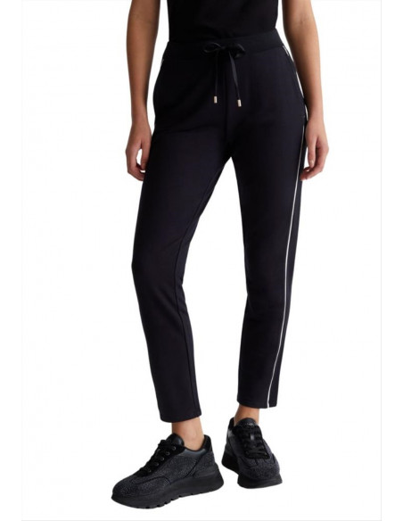Pantaloni jogging neri Liu Jo