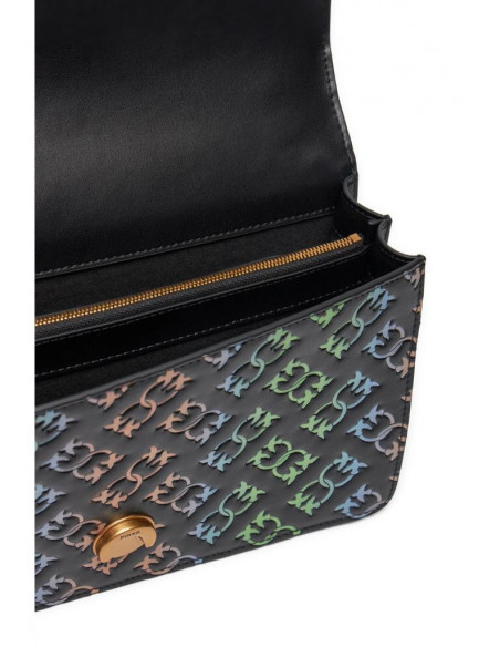 Borsa a spalla Love One Classic Monogram Pinko
