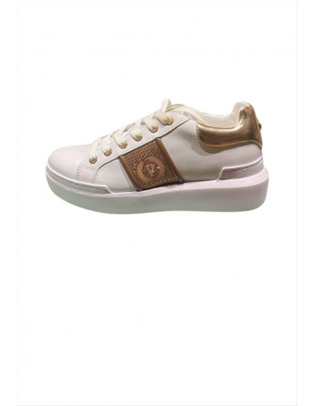 Sneakers con fiocco Pollini