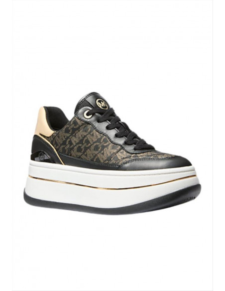 Sneaker Hayes Metallic Empire Monogram Michael Kors
