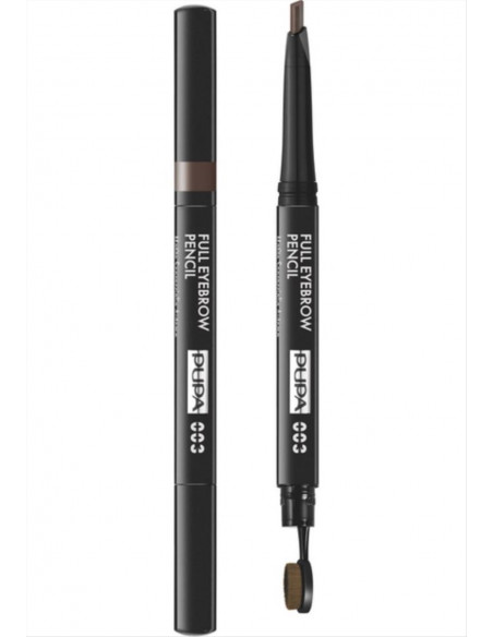 PUPA Milano Full Eyebrow Pencil 003 Dark Brown 0.2g
