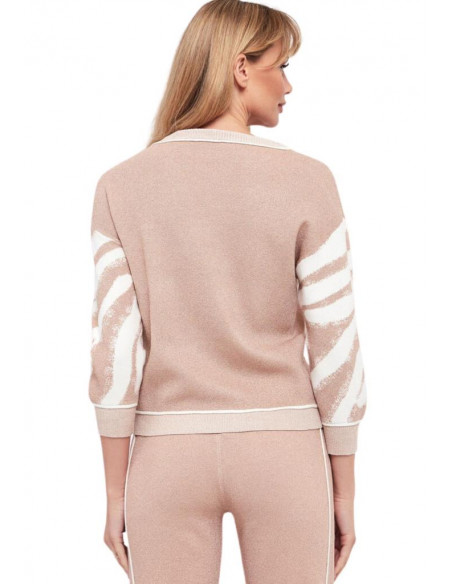 Maglia con motivo animalier Liu Jo
