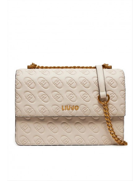 Borsa a spalla con logo Liu Jo