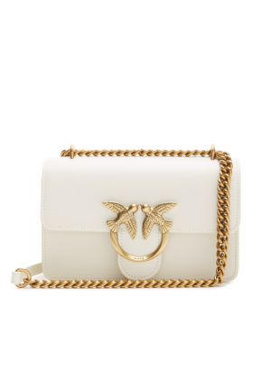 Tracolla Pinko Love Witte Leren Crossbody Tas 100074-A0F1