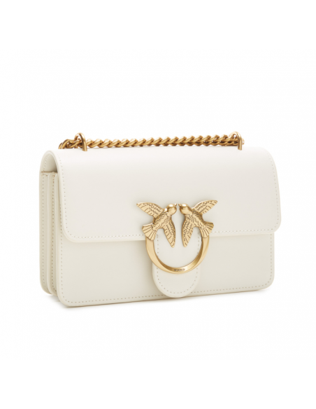 Tracolla Pinko Love Witte Leren Crossbody Tas 100074-A0F1