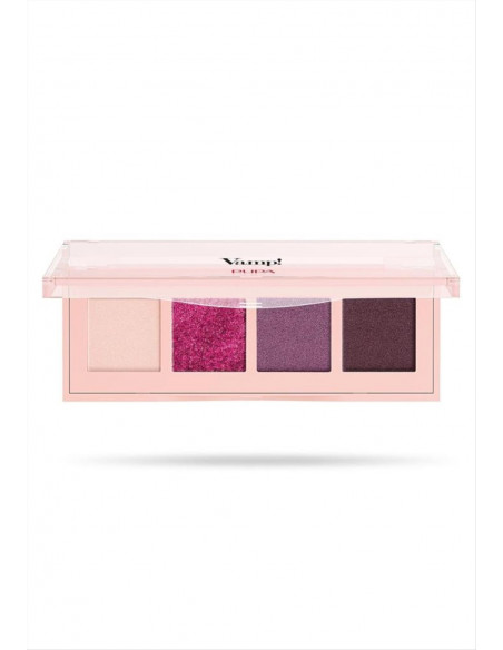 PUPA Milano Vamp! Palette 4 ombretti 004 Vibrant Plum